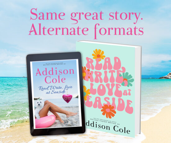 Read, Write, Love at Seaside | Author Addison Cole